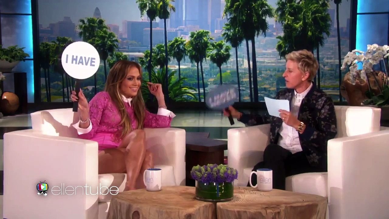 Ellen degeneres congratulates to Jennifer Lopez in her birthday