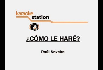 Como le hare - Emilio Navaira (Karaoke)