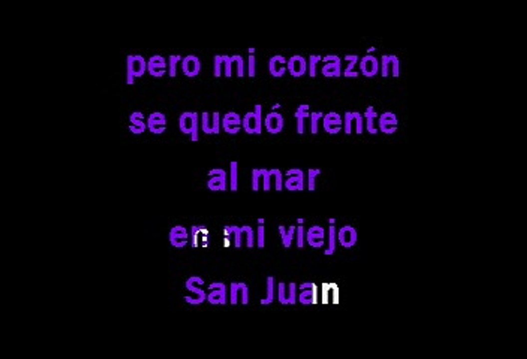 En mi viejo San Juan - Javier Solís (Karaoke)