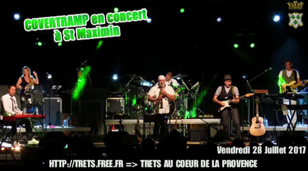 Covertramp en concert à St Maximin 28juill2017