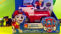 Nickelodeon Paw Patrol Toys Huge Surprise Tent Marshalls Fire Truck Power Wheels Ride-On