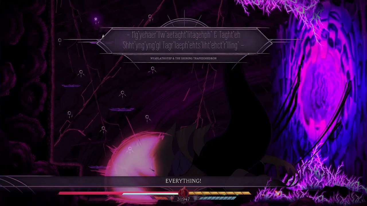 Sundered PS4 Final Boss Bug