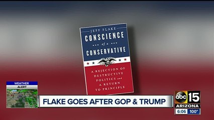 Senator Jeff Flake writes book, taking aim at Washington