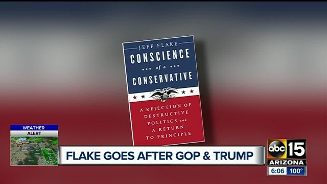 Senator Jeff Flake writes book, taking aim at Washington