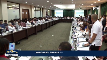 Kamara, sinimulan nang talakayin ang 2018 National Budget