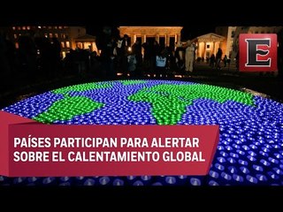 El mundo se apaga por la Hora del Planeta