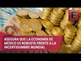 México mantiene crecimiento económico continúo