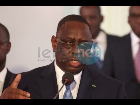 Macky Sall J'ai appelé au dialogue économique, personne n'a répondu...