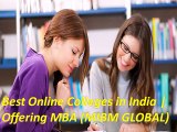 Best Online Colleges in India  Offering MBA NOIDA & DELHI