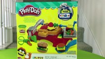 Play Doh Cookout Creations Playdough make Hotdogs Hamburgers Chicken with Play doh