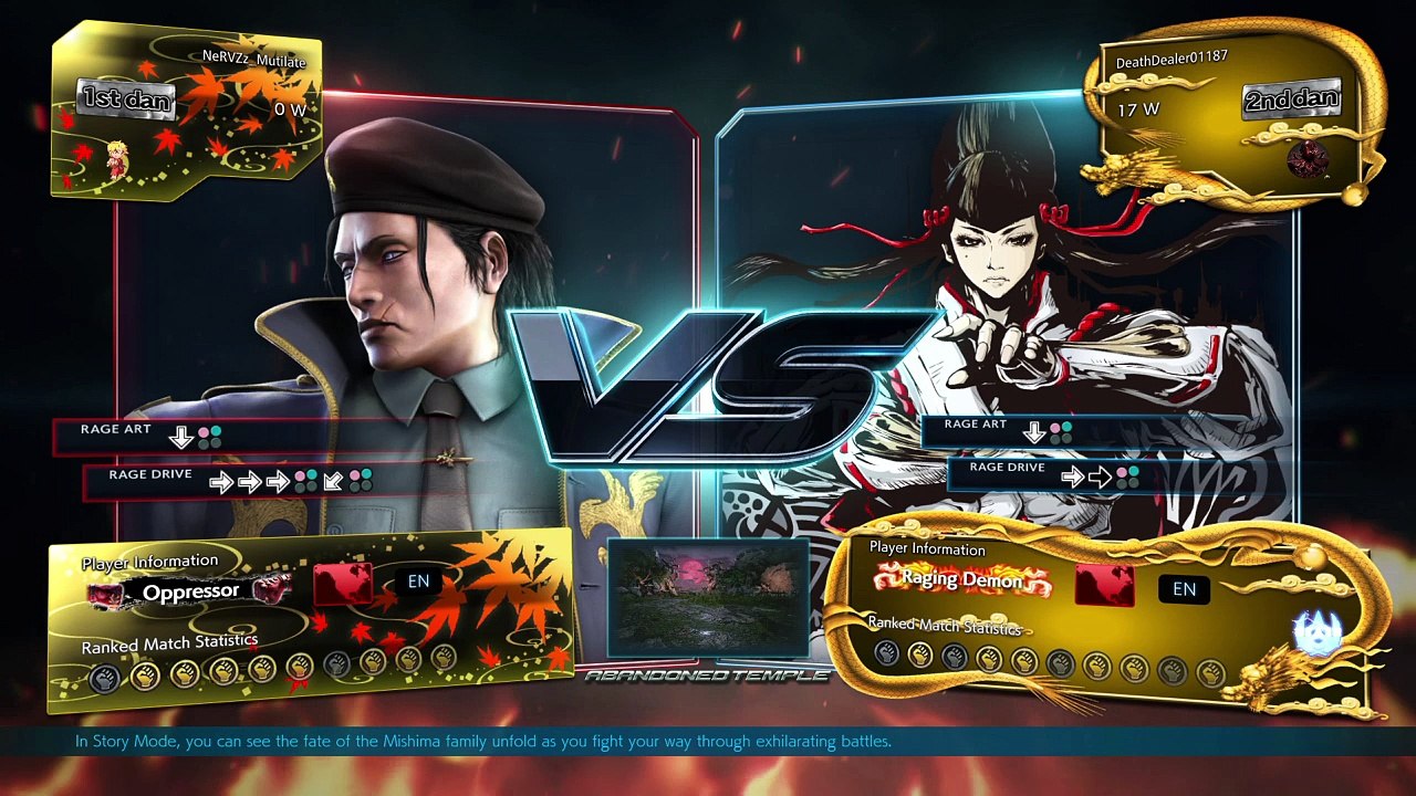 Tekken practice with Dragnov