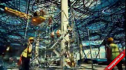 Uçakların inişlerini kontrol eden kule tamamlandı