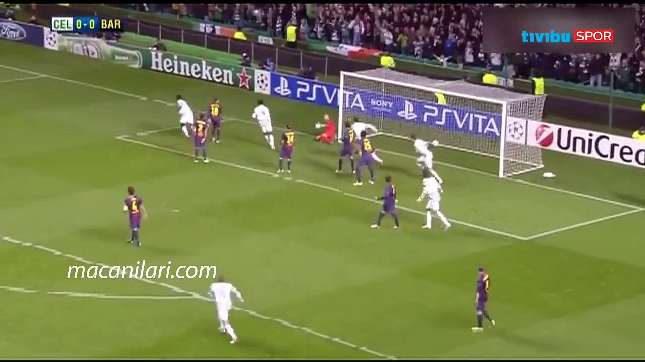 [HD] 07.11.2012 - 2012-2013 UEFA Champions League Gorup G Matchday 4 Celtic FC 2-1 Barcelona