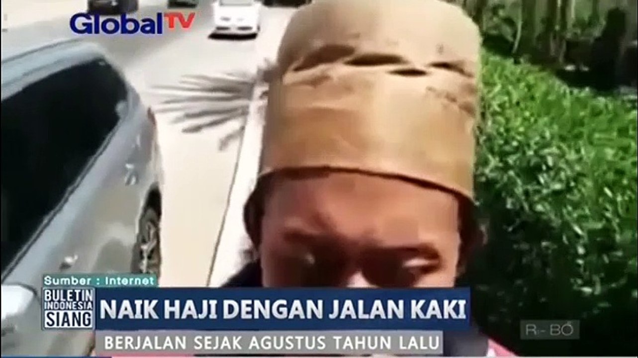 Pergi Haji dengan Berjalan Kaki, Pria Ini Akhirnya Tiba di Tanah Suci