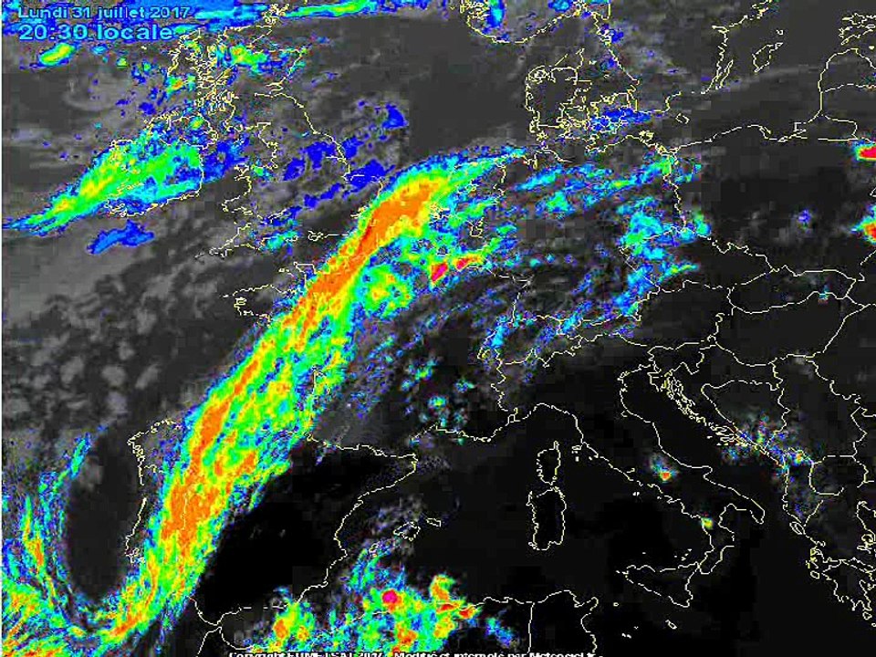 Animation satellite du 31 Juillet au 01er Aout 2017