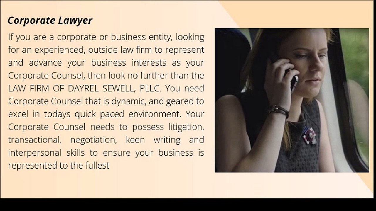 Corporate Lawyer