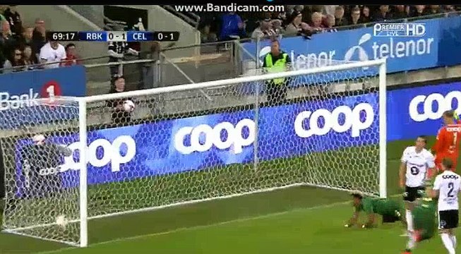 James Forrest Goal Rosenborg 0-1 Celtic - 02.08.2017