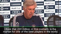 220 million is the price for greatness - Ancelotti