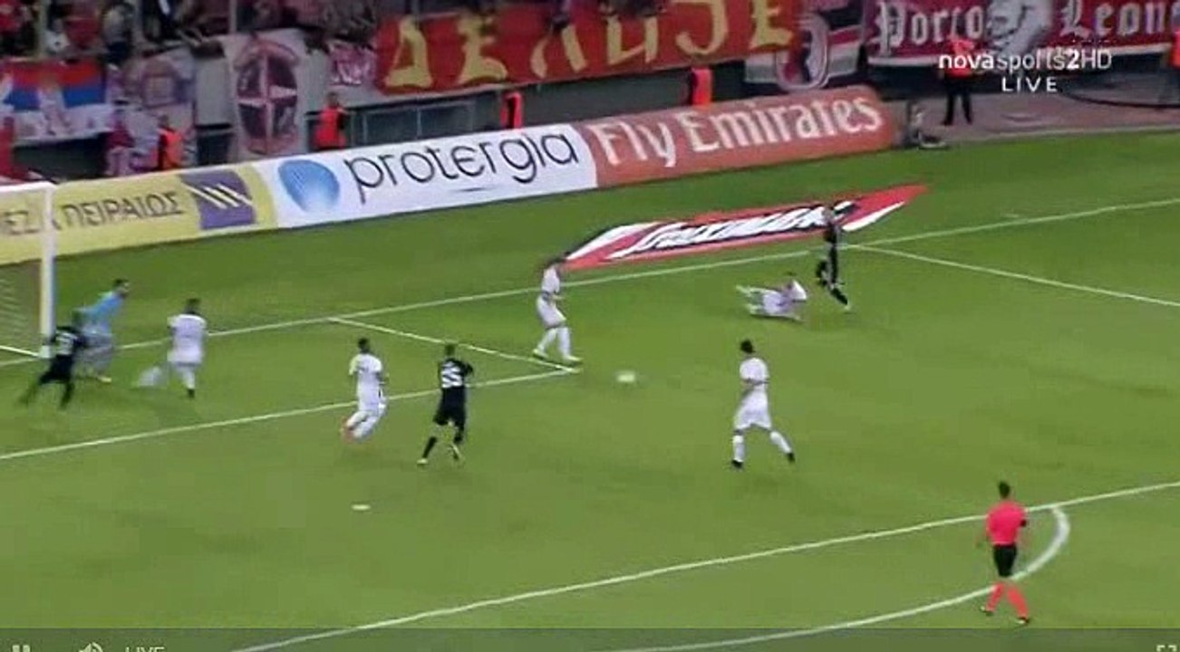 Uros Djurdjevic Goal HD - Olympiakos Piraeus (Gre)	2-2	Partizan (Srb) 02.08.2017
