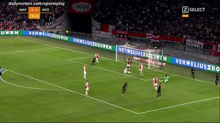 Vincent Marcel Goal HD - Ajax 2 - 2 OGC Nice - 02.08.2017 (Full Replay)