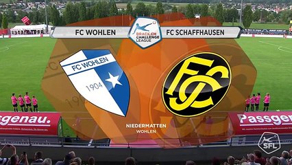 FC Wohlen 1:4 Schaffhausen ( Swiss Chellenge League 31 July 2017)