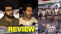 Varun Dhawan, Arjun Kapoor REVIEW 'Raag Desh'