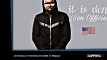 Maître Gims à la conquête des Etats-Unis ? Il dévoile un titre en anglais sur Snapchat (vidéo)