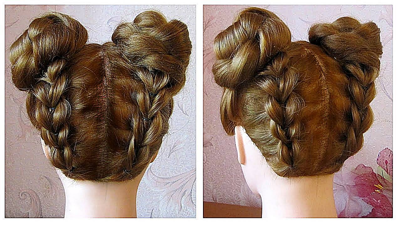 Easy Hairstyle Tutorial Space Double Bun