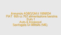 FIAT  600 cc 767 alimentazione benzina