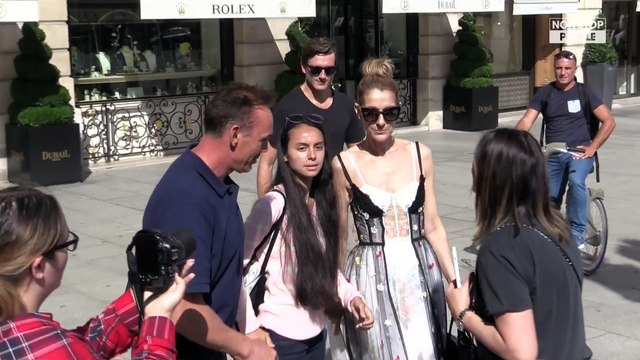 Céline Dion en pleine séance shopping avec Pepe Munoz à Paris (vidéo)