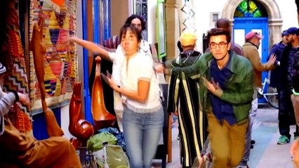 Katrina Kaif dance moves while making a movie song