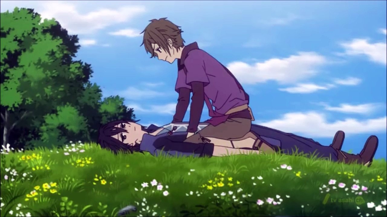 [Yaoi] sena de beijo | kiss scene shinsekai yori