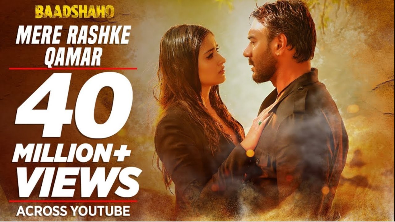 Mere Rashke Qamar- - Baadshaho - Ajay Devgn, Ileana, Nusrat -Mere Rashke Qamar - Video "Song" | Baadshaho | Nusrat Fateh