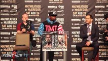 THE COMPLETE FLOYD MAYWEATHER VS CONOR MCGREGOR LOS ANGELES PRESS CONFERENCE VIDEO