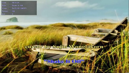 Shake It off  คาราโอเกะ มิดิ karaoke midi HD Taylor swift