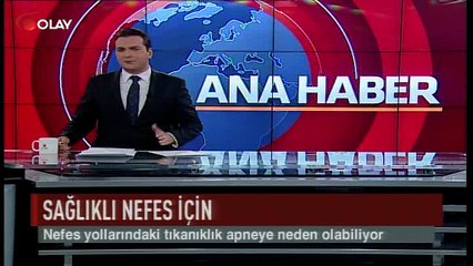 Sağlıklı nefes için (Haber 01 08 2017)
