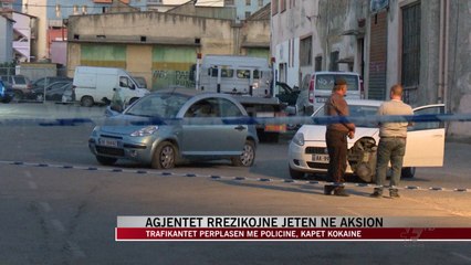 Tiranë, agjentët e policisë rrezikojnë jetën në aksionin antidrogë - News, Lajme - Vizion Plus