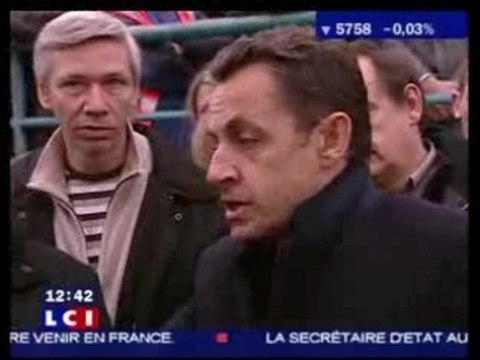 Une visite surprise à la manière Sarkozy
