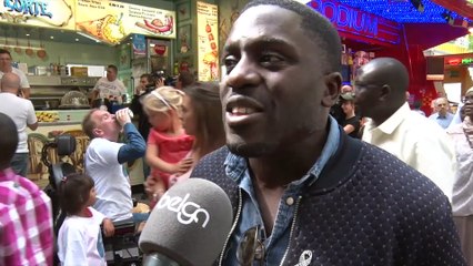 L'humoriste Kody accompagne de jeunes malades à la journée des enfants à la Foire du Midi