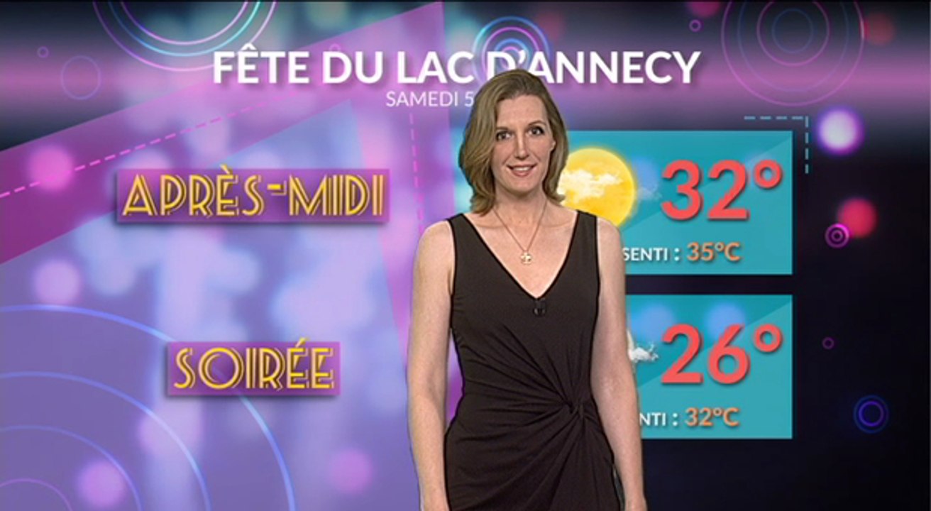 Fête du lac d'Annecy : météo estivale pour le feu d'artifice