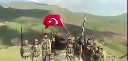 Kahraman Mehmetçikten 'dombra' eşliğinde Komando Andı!