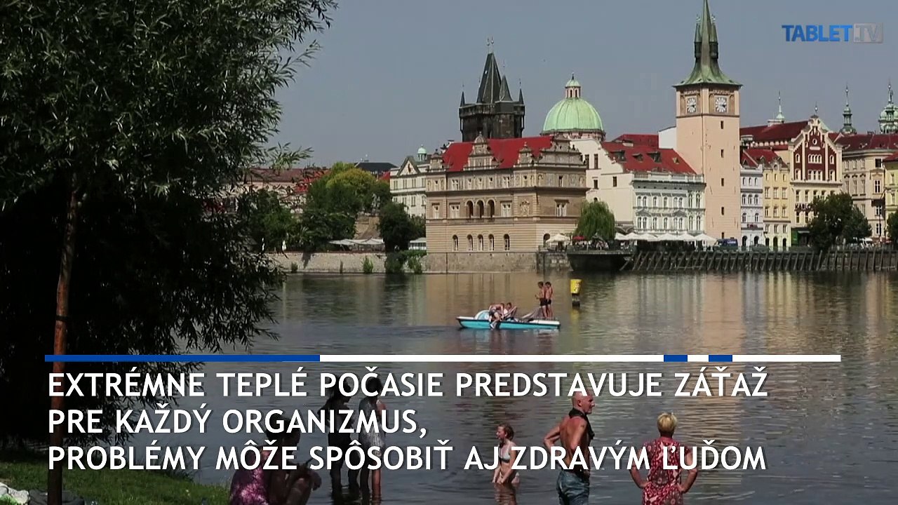 Letné horúčavy sužujú aj Českú republiku