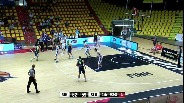 Kenan Kamenjaš - blokada meča protiv Slovenije (U-18) (2.8.2017)