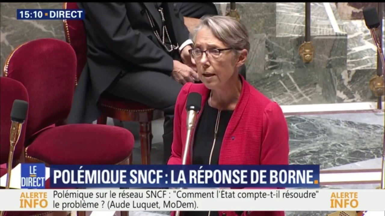 Panne SNCF: "L'identification de la panne et l'information des voyageurs n'ont pas été satisfaisantes", selon la ministre des Transports