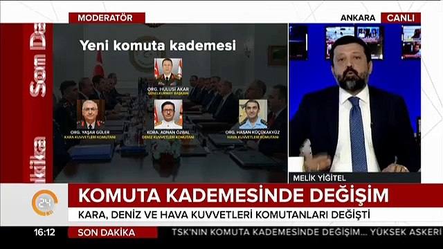 TSK'nın yeni komuta kademesi belli oldu!