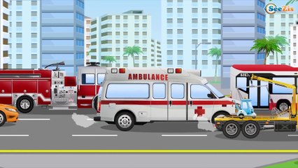 СБОРНИК Мультик Полицейская Машина спасает Машинки Мультфильмы для детей