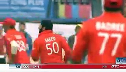 Saeed Ajmal 5 wickets on 18 balls in Hong Kong T20