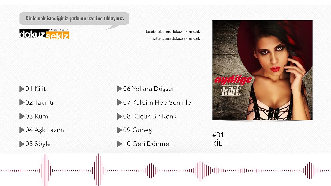 Aydilge - Kilit (Official Audio)