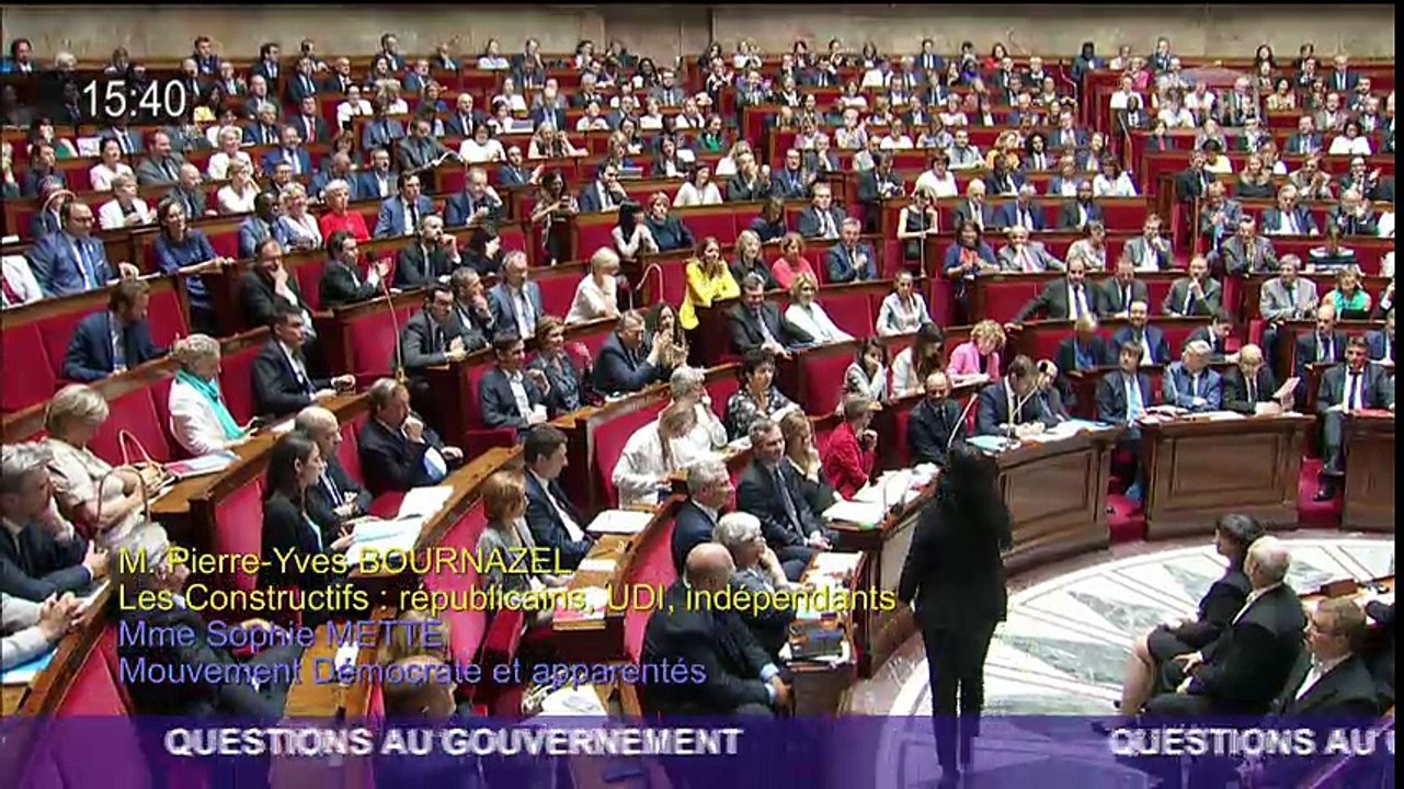 Questions au gouvernement  : Laura Flessel, ministre des sports