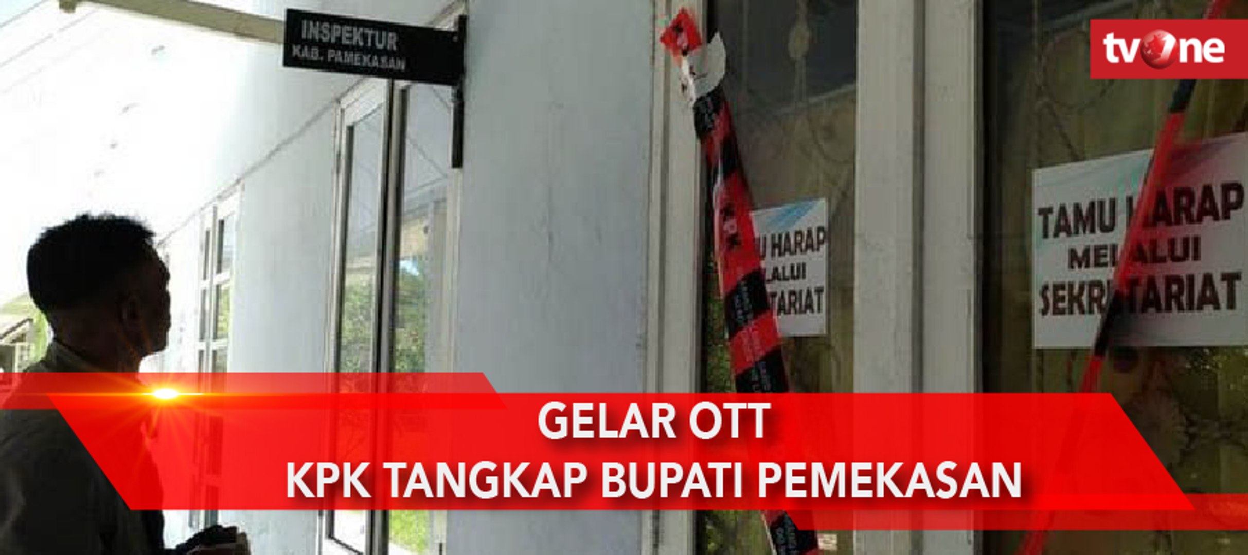 ⁣Gelar OTT, KPK Tangkap Bupati Pamekasan